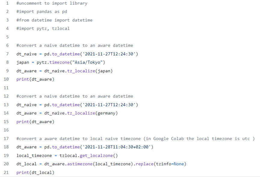 Python DateTime 库的使用方法