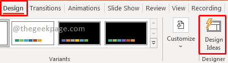如何关闭 Powerpoint 设计理念窗格？