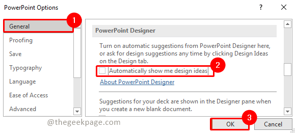 如何关闭 Powerpoint 设计理念窗格？