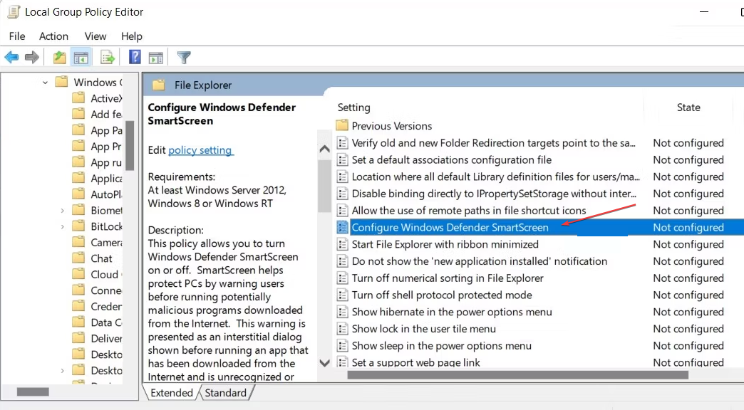 如何禁用 Windows SmartScreen 以解决无法访问的问题?
