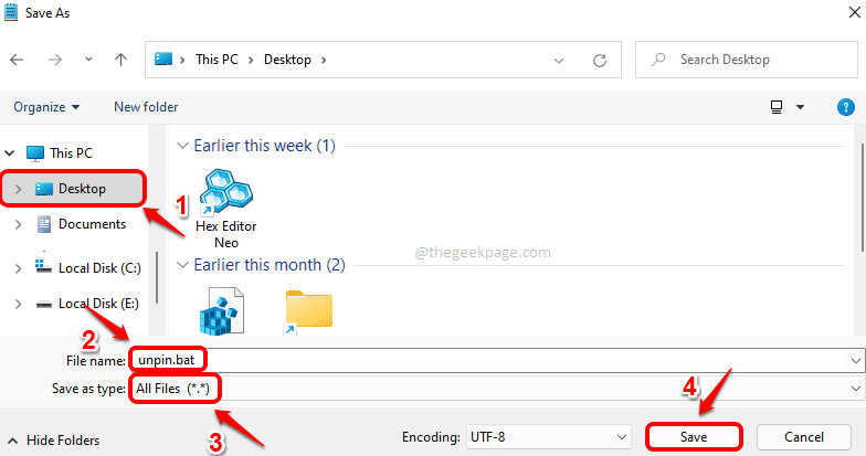 如何使用批处理脚本一次性取消固定所有任务栏图标