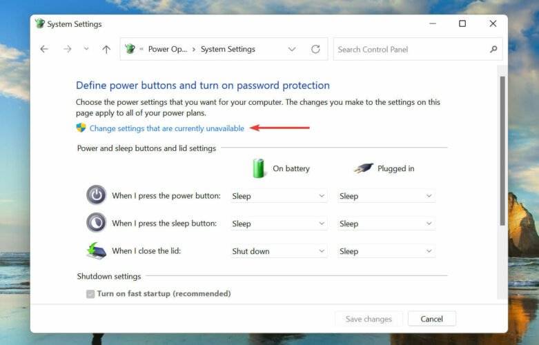 如何在Windows 11中禁用快速启动