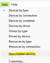 如何查看隐藏设备并管理它们的方法（Windows 11/10设备管理器）