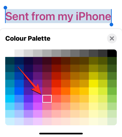 如何在 iPhone 上改变字体颜色？