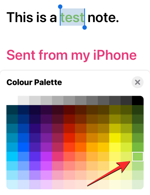 如何在 iPhone 上改变字体颜色？
