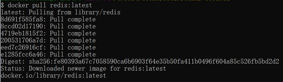 使用Docker安装Redis的步骤