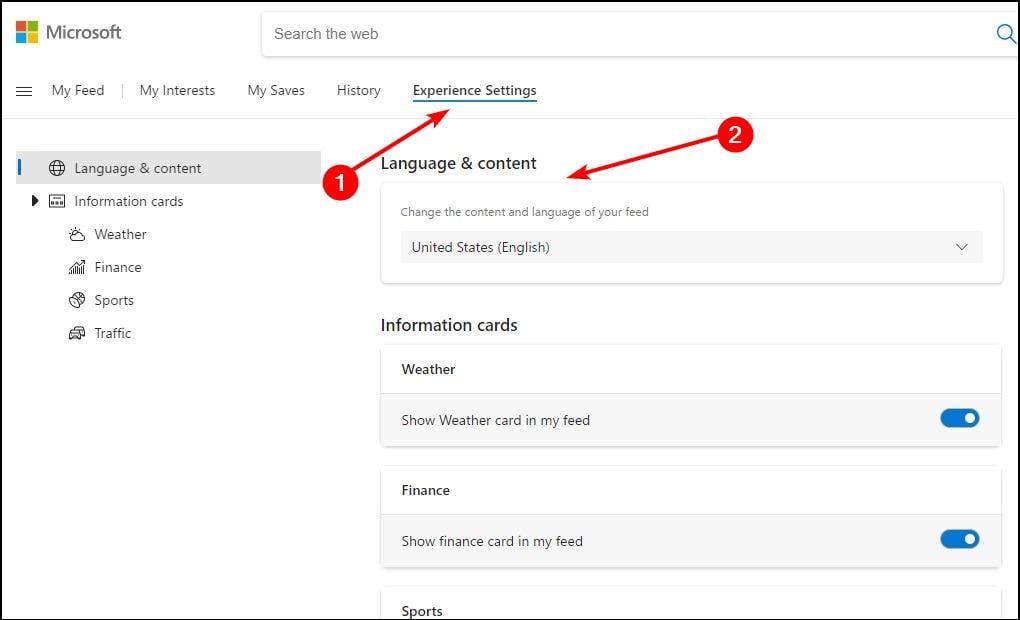 如何在 Windows 11 中更改小部件的语言?