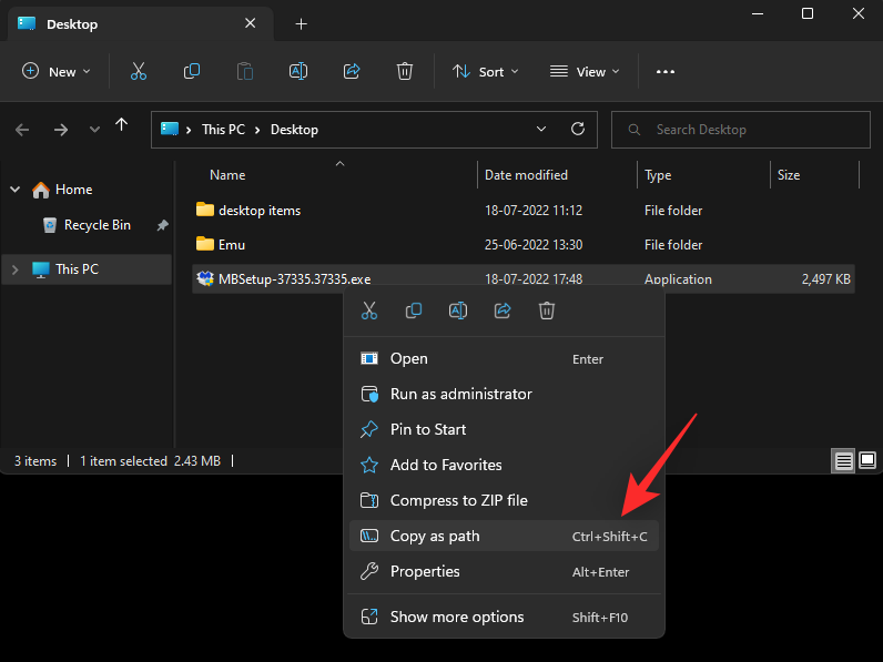 Windows 11中的“复制为路径”是什么，你需要了解的全部内容。