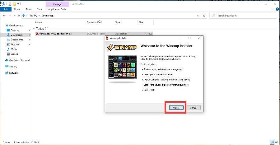 如何下载和安装适用于 Windows 10 和 11 的 Winamp [32/64位]？