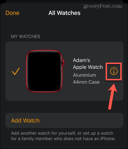 如何解除 Apple Watch 与 iPhone 的连接?