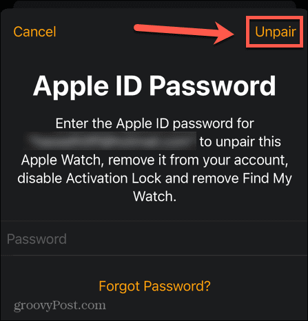 如何解除 Apple Watch 与 iPhone 的连接?