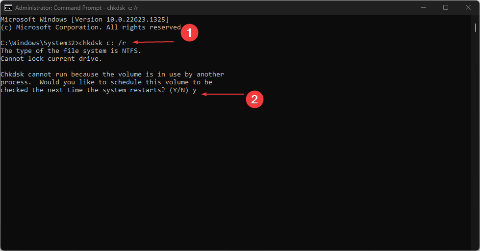 修复：资源保护无法执行该操作
