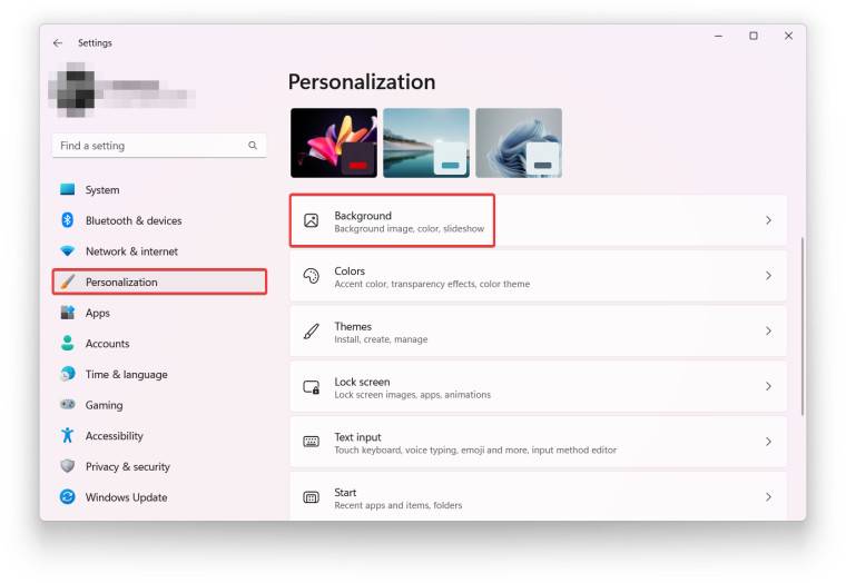 如何在 Windows 11 的不同显示器上设置不同的壁纸