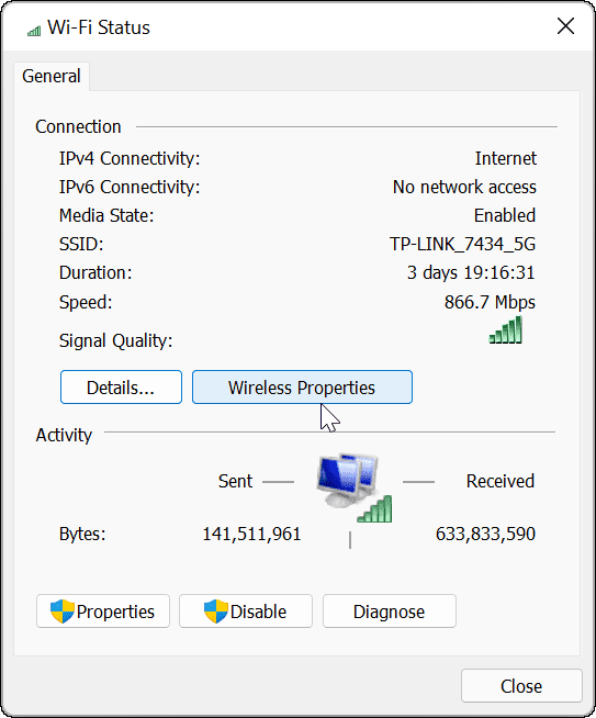 如何在 Windows 11 中查找 Wi-Fi 密码