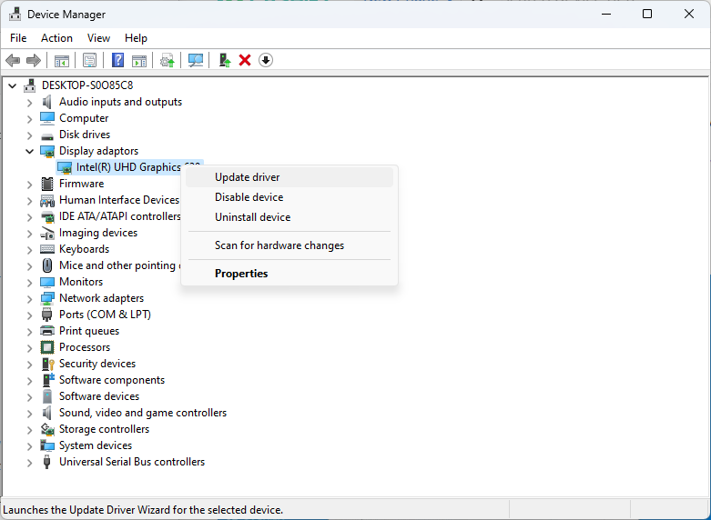 如何在 Windows 11 上更新显卡驱动程序？