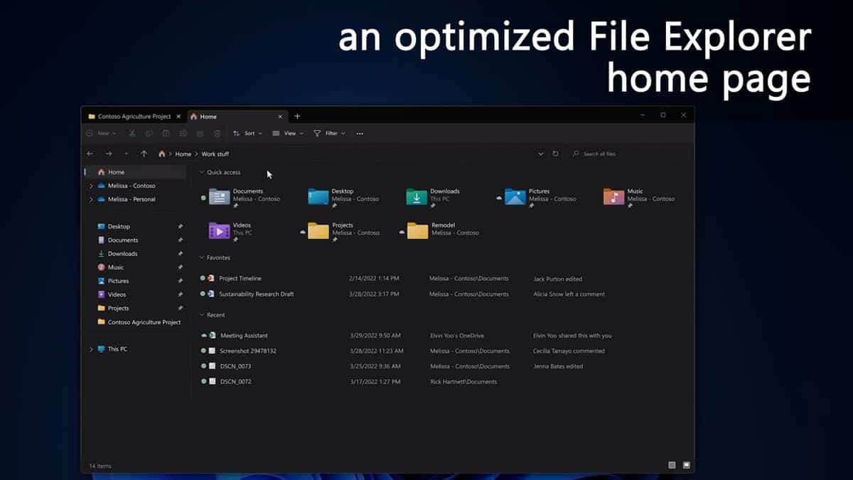微软推出Windows 11新功能，文件资源管理器选项卡和开始菜单文件夹等让用户用得更加便利