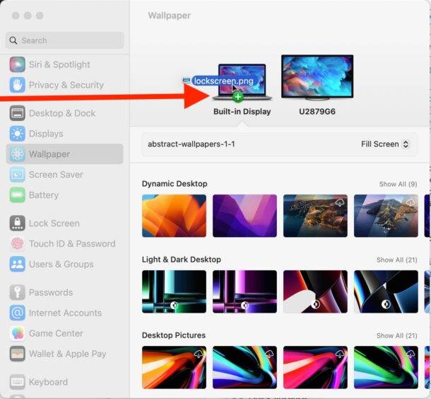 如何在 macOS Ventura 上更改桌面壁纸