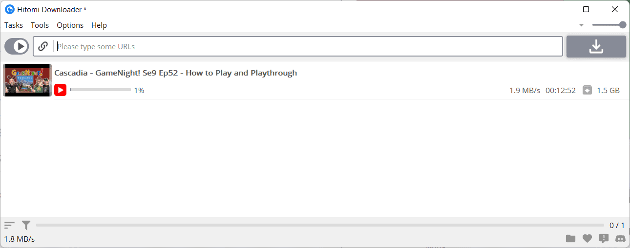 多功能媒体下载器：Hitomi Downloader适用于Windows