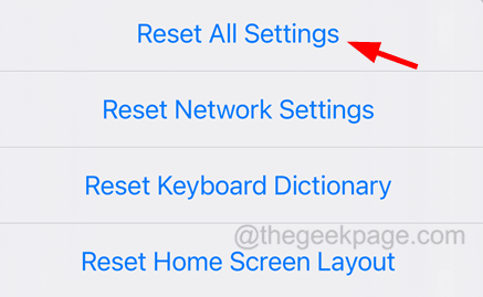 如何在iPhone上重置所有设置？