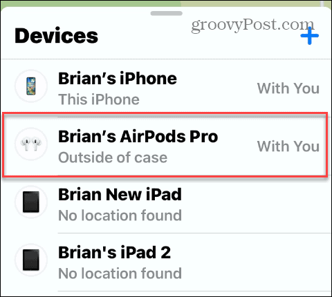 如何找回丢失的 AirPods？