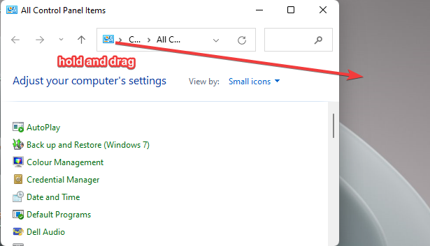 如何将 Windows 11 控制面板更改为经典视图？