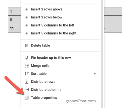 如何在 Google 文档中添加和删除表格边框？