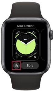 如何分享您的 Apple Watch 表盘