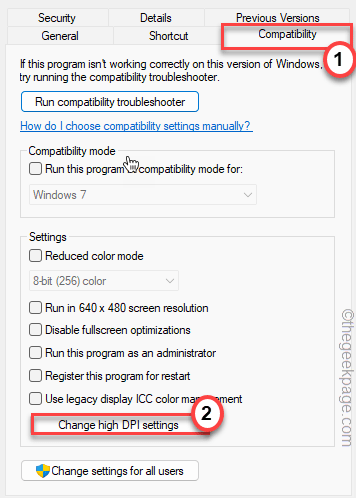 如何在Windows 11或10中禁用高DPI设置的显示缩放？