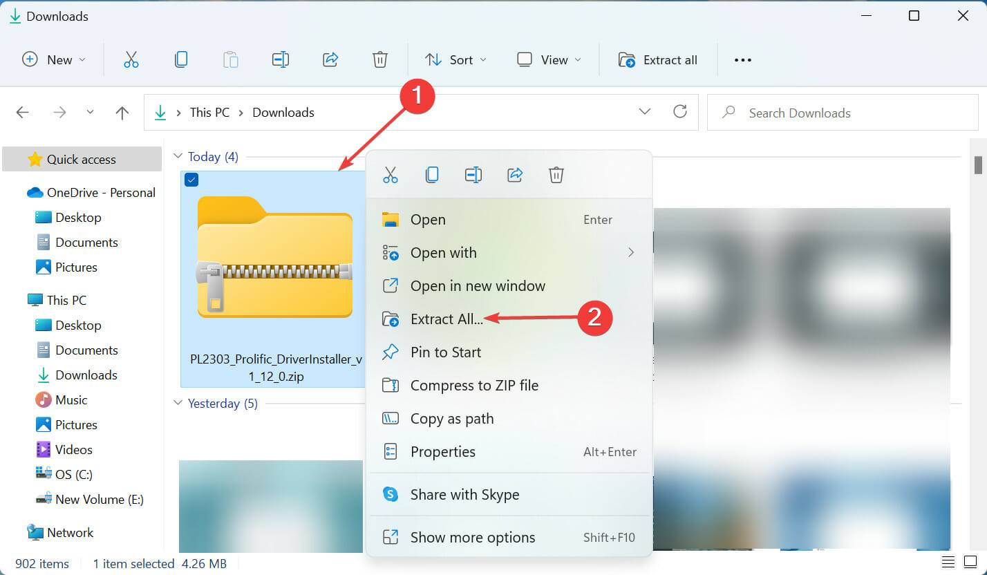 如何在 Windows 11 中安装 PL2303 (Prolific) 驱动程序