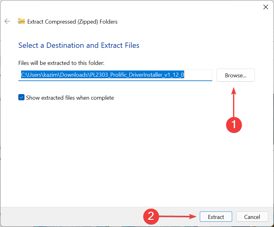 如何在 Windows 11 中安装 PL2303 (Prolific) 驱动程序