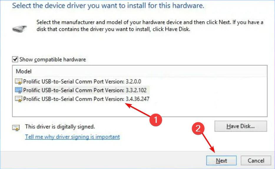如何在 Windows 11 中安装 PL2303 (Prolific) 驱动程序