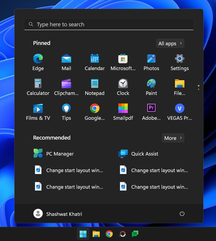 如何在 Windows 11 中自定义开始菜单布局