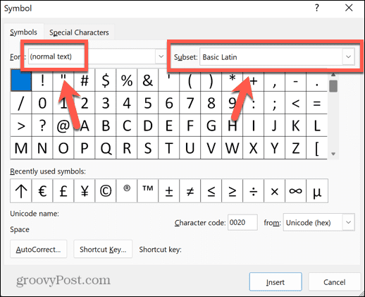 如何在 Word 中添加和使用箭头符号？