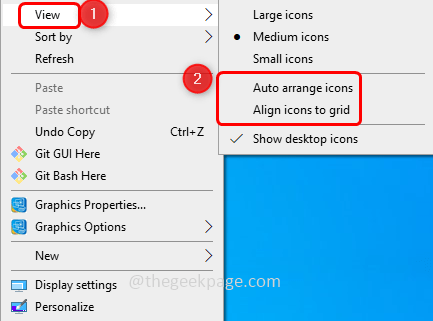 在 Windows 10 修复后重新启动后桌面图标自动排列的解决办法