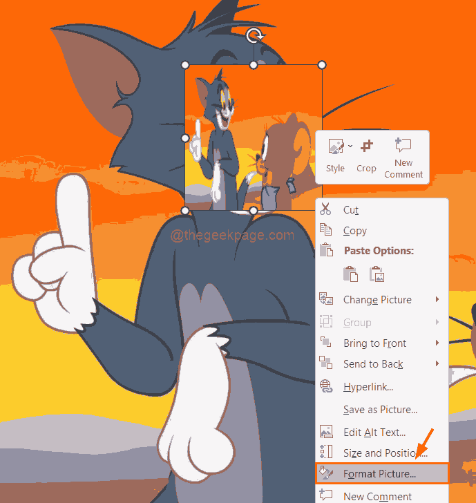 如何在 PowerPoint 中应用模糊效果来隐藏图像的一部分