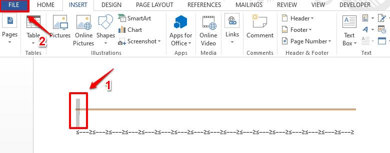 如何在 Word 文档中插入内置和自定义的水平线
