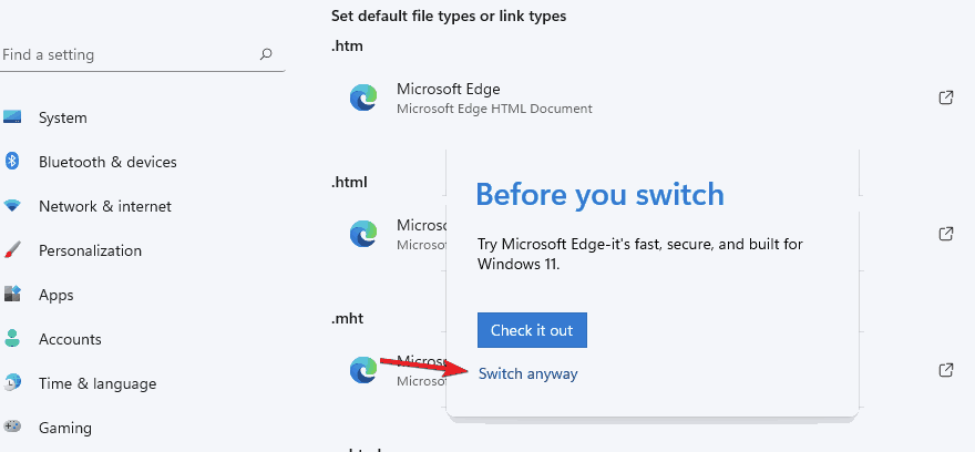 如何停止 Microsoft Edge 在 Internet Explorer 中的重定向？