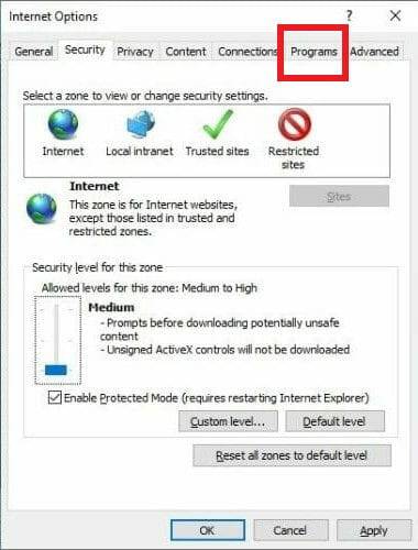 如何停止 Microsoft Edge 在 Internet Explorer 中的重定向？