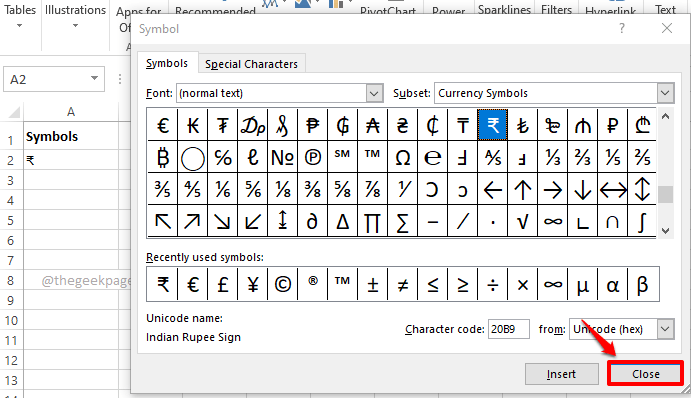 如何在 Excel 中创建有符号的下拉菜单
