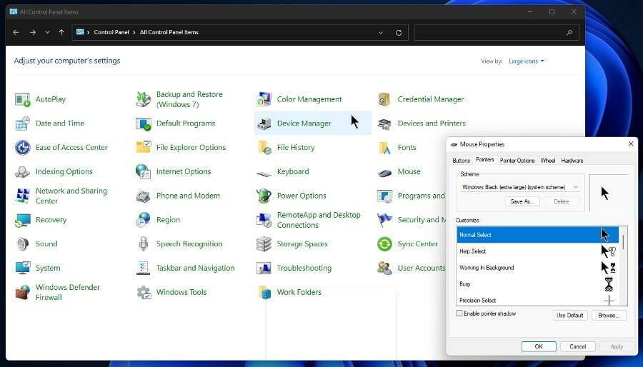 推荐的五个以上 Windows 11 最佳鼠标光标选项