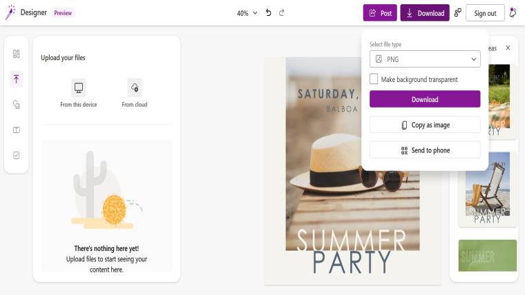 泄露的未知 Windows 11 应用程序“Designer”展示多张图片