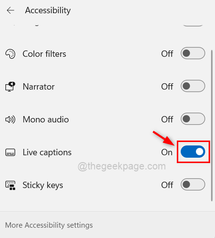 如何在 Windows 11 PC 上启用或禁用实时字幕？