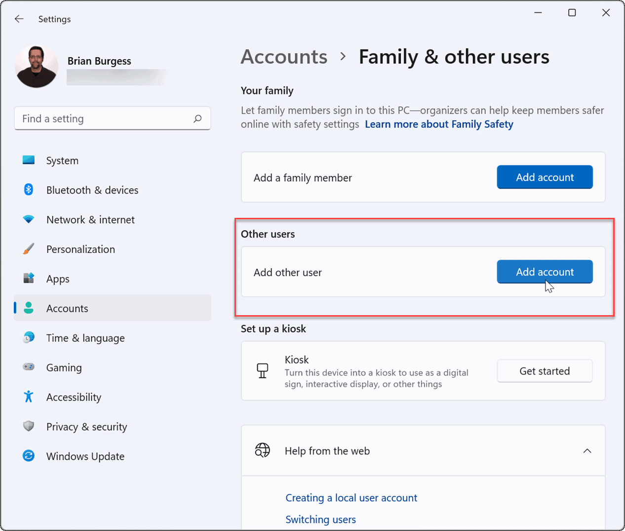 如何从 Windows 11 中删除 Microsoft 账户