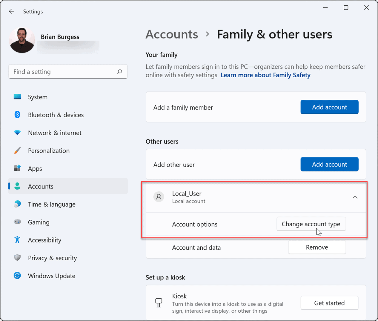 如何从 Windows 11 中删除 Microsoft 账户