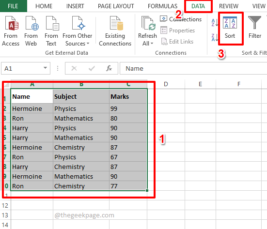 如何在Excel中进行多级数据排序