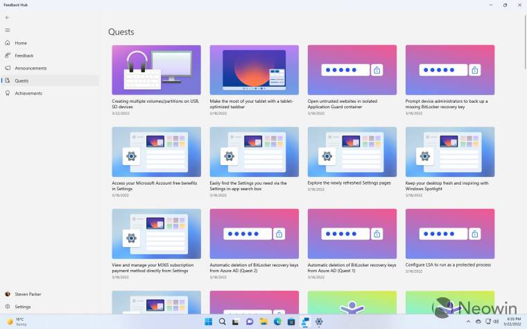 今天是 Windows 11 Bug Bash 贴纸最后一天：赶快行动！