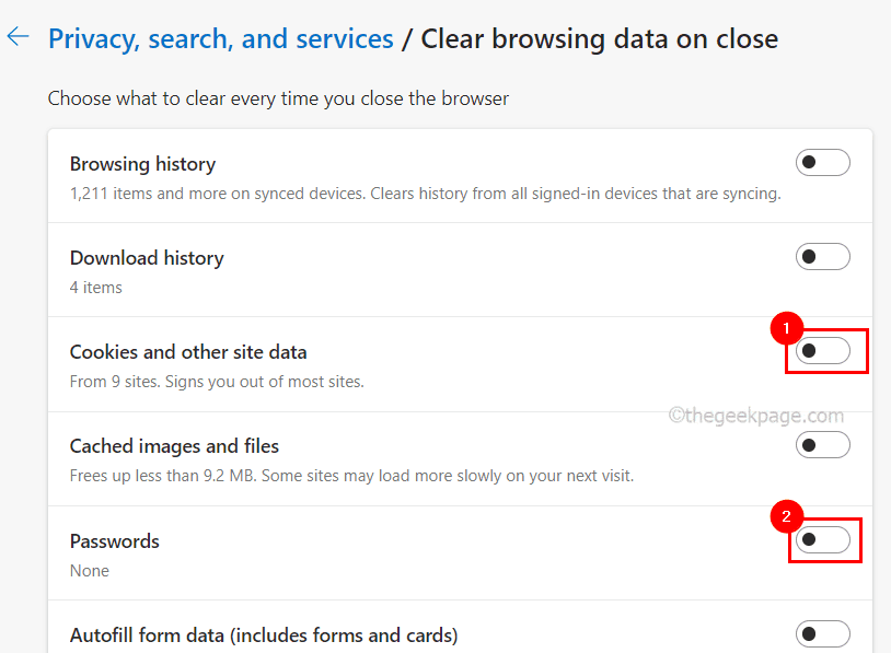 如何修复Edge浏览器不断退出所有站点