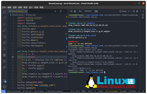 如何用一行代码让你的 Python bug 别具一格？