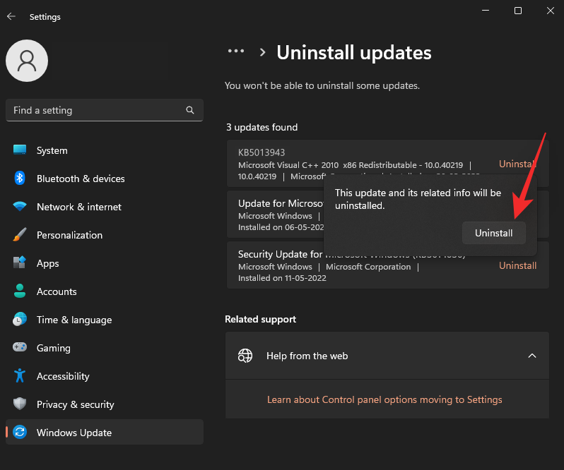 如何解决 Windows 11 KB5013943 更新引起的 0xc0000135 错误？
