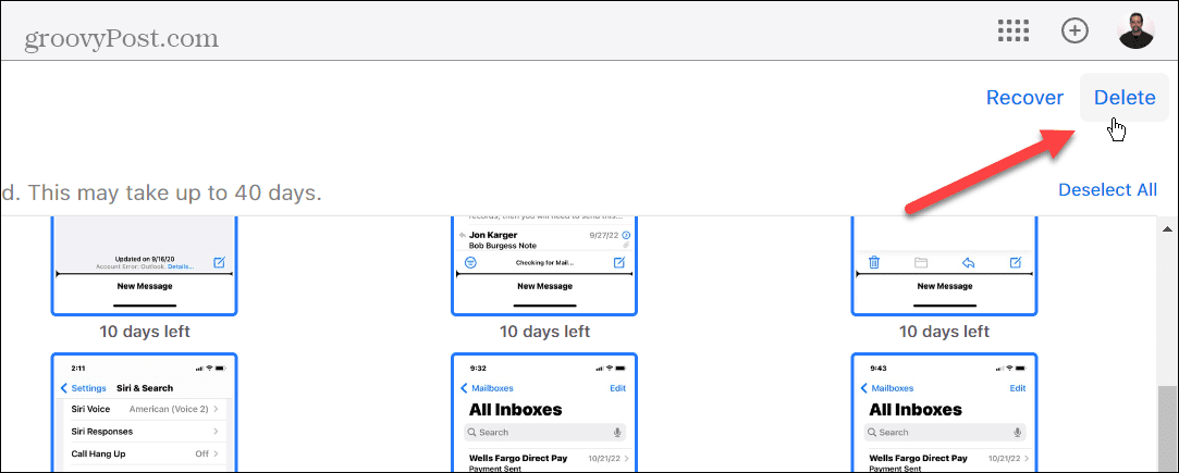 如何从 iCloud 中删除照片